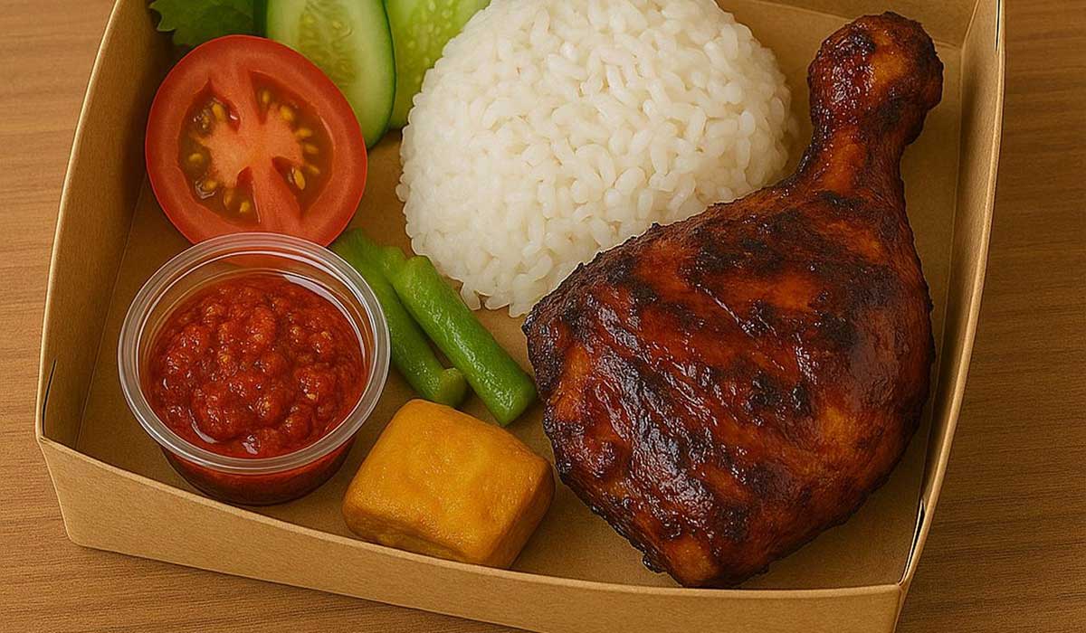 Nasi Putih dan Ayam Panggang: Menu Seimbang